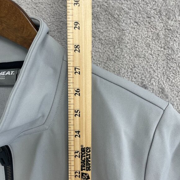 NWOT 32 Degrees Heat Men's M Light Gray Full-Zip Mens Jacket - Picture 4 of 8